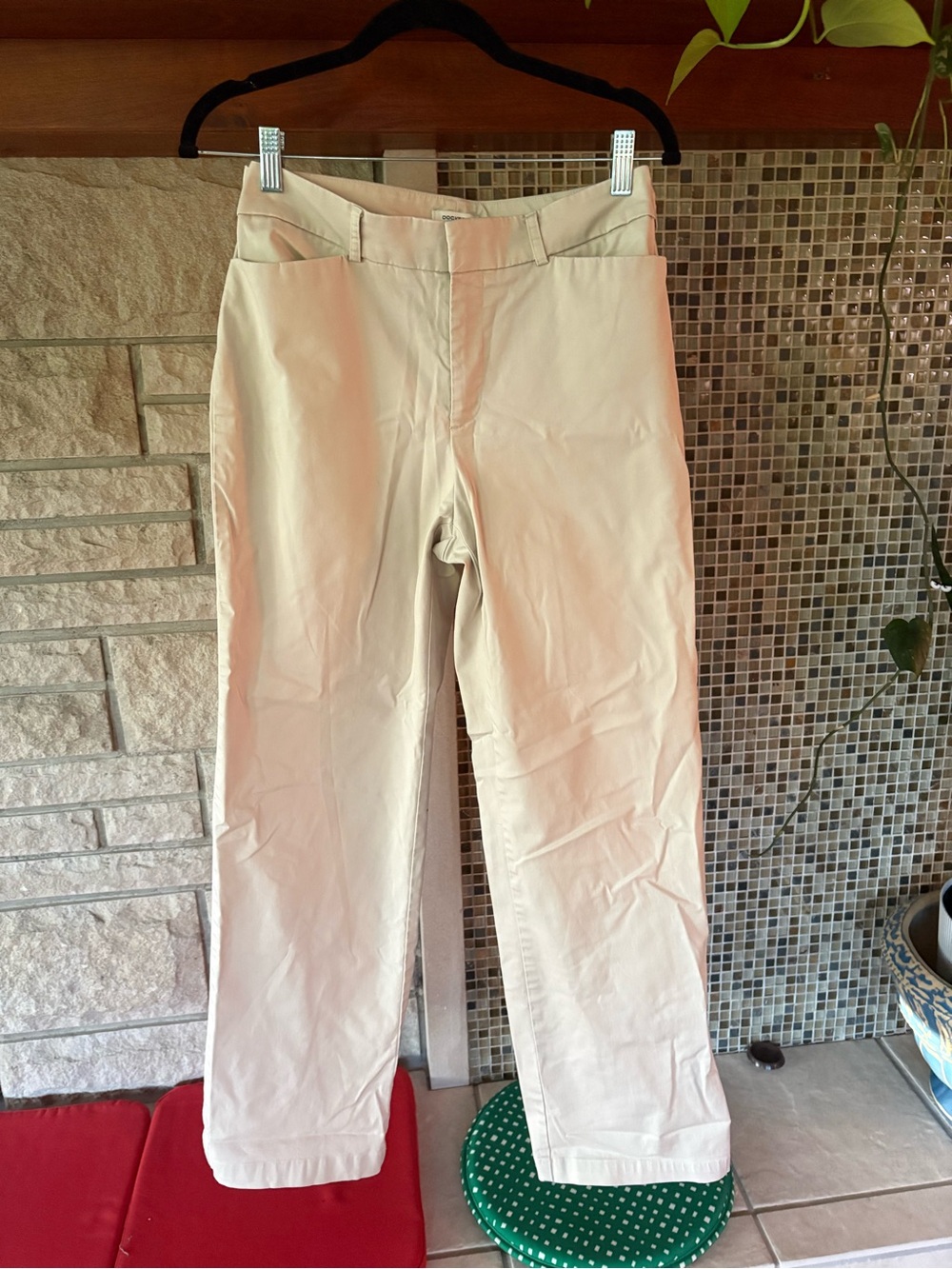 Dockers Beige Straight Leg Pants